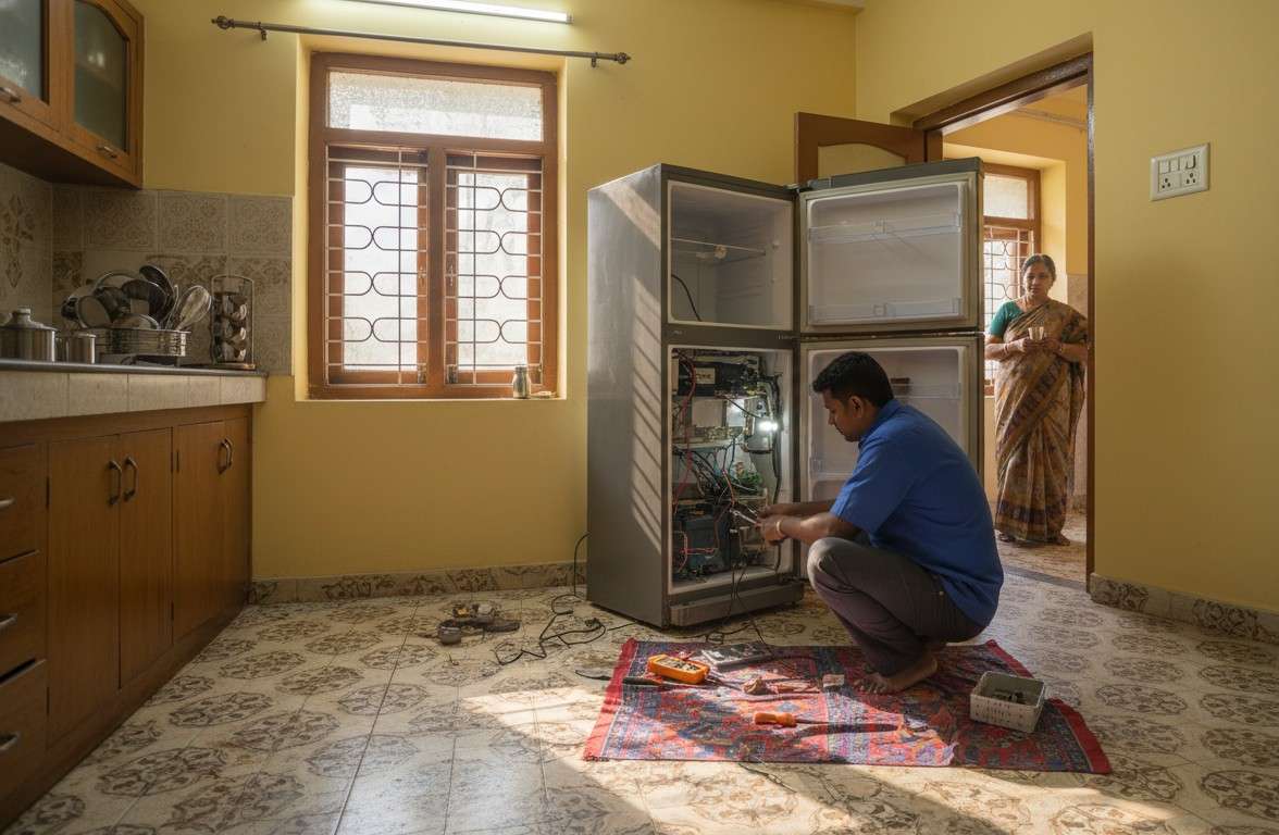 Inverter Double Door Refrigerator Inspection